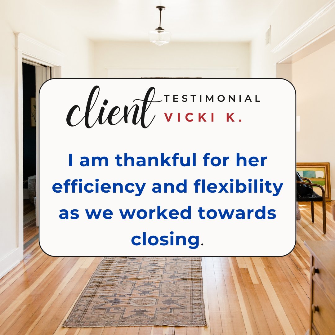 Thank you, Vicki! It was a pleasure working with you too. Glad we could find your dream home despite the challenges. 

#LynnAndLorna #ClientTestimonial #ygkrealtor #ygkrealestate #kingstonrealestate #kingstonrealtor #kingstonhomes #kingstonliving #5starreview