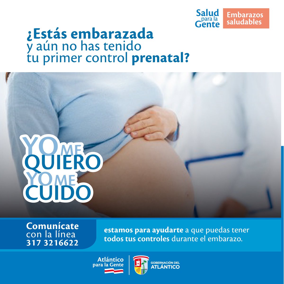 salud_atlantico's tweet image. Estando en embarazo saludable o no, siempre será primordial el control prenatal. Estos controles pueden ayudar a identificar algunos riesgos que se pueden presentar en esta etapa.

Te invitamos a cuidar de ti y de tu bebé, cuidar es amar💙.

#saludparalagente  #controlprenatal