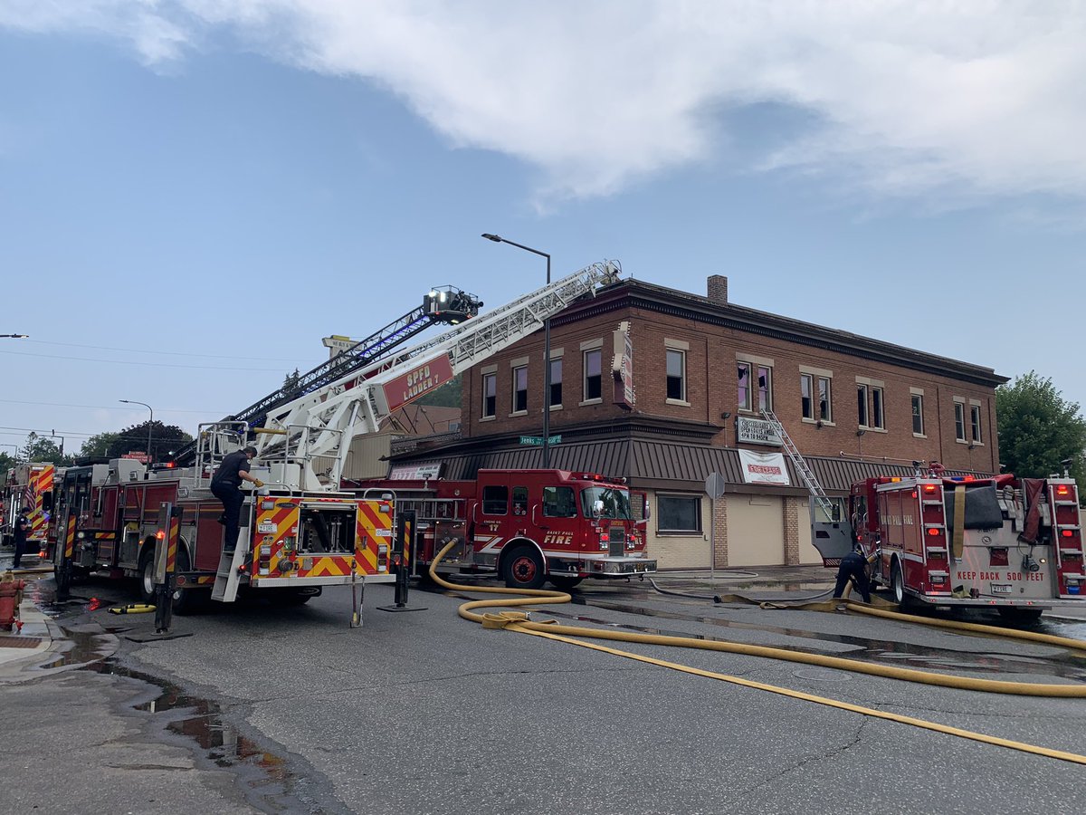 Crews are on scene at the intersection of Jenks and Arcade for a commercial fire. The fire was called in at 1:25pm. The business was not open at the time of the fire. No injuries have been reported. The building is across the street from this morning’s fire.