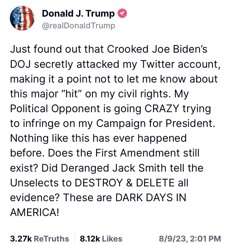 realtimozman's tweet photo. My "X" account was targeted for suppression. That's why this is my new primary. This site is a government tool to monitor and direct world-views.
#DISEASEX #TRUMPStwitter https://t.co/YklL93T6bP