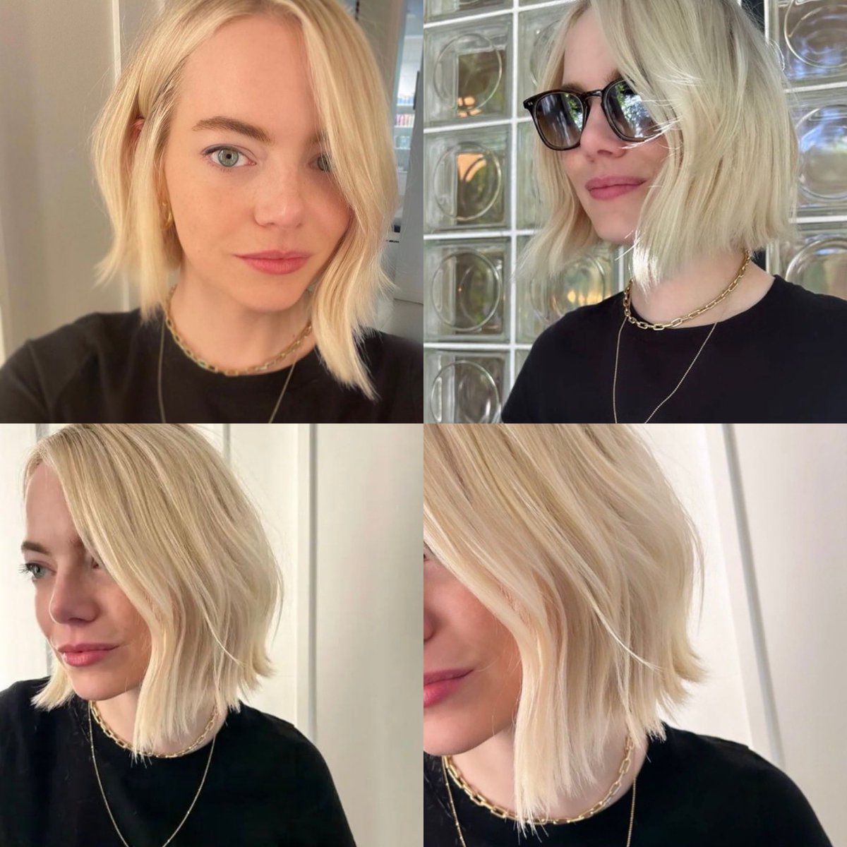 accessemmas's tweet photo. NEW LOOK | Emma Stone is back at her blonde era! https://t.co/wbHBMKFzf7