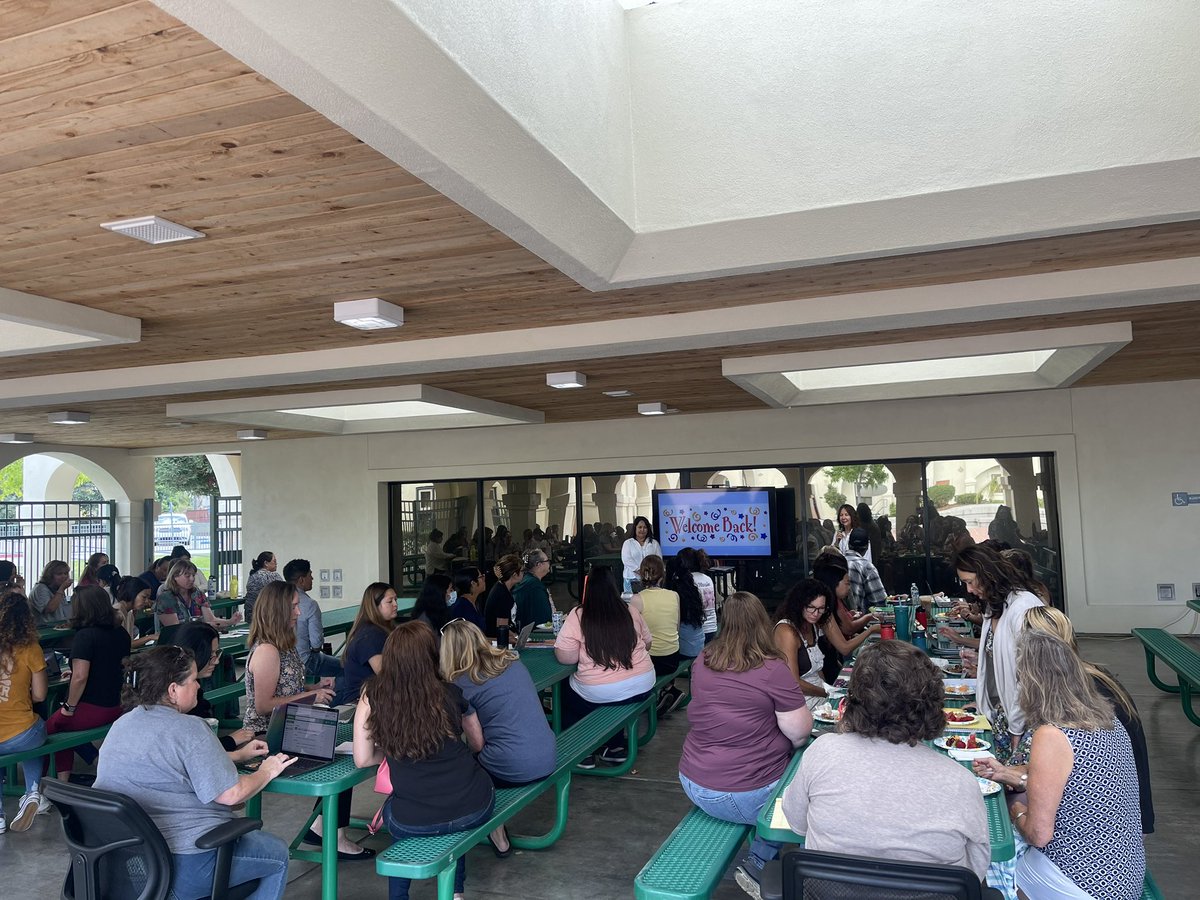 The <a href="/FoussatSchool/">Foussat School</a>  staff are building relationships and connections to start their school year off!
