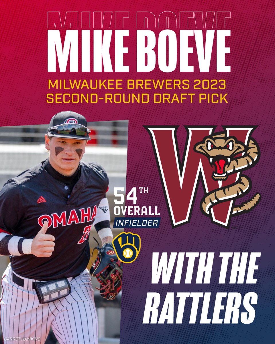 Welcome to the Timber Rattlers, Mike Boeve! 🙌🔥

The @brewers 2023 second-round draft pick has officially joined the T-Rats and is batting 2nd as the DH for tonight's game. #tratnation