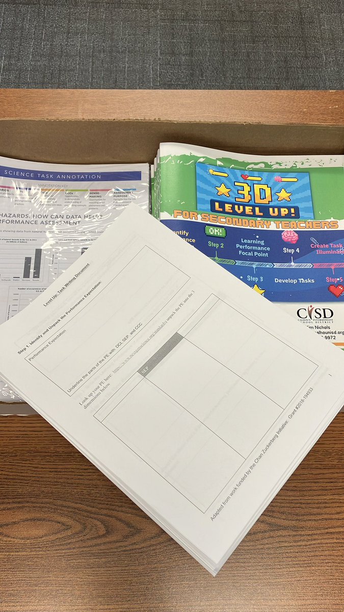 We are ready to Level Up our #ngss 3D #formativeassessment <a href="/CerealCitySci/">Cereal City Science</a> for secondary teachers this week!  We are also running fall and spring sessions for elementary and secondary Ts this year. Are you ready to Level Up?