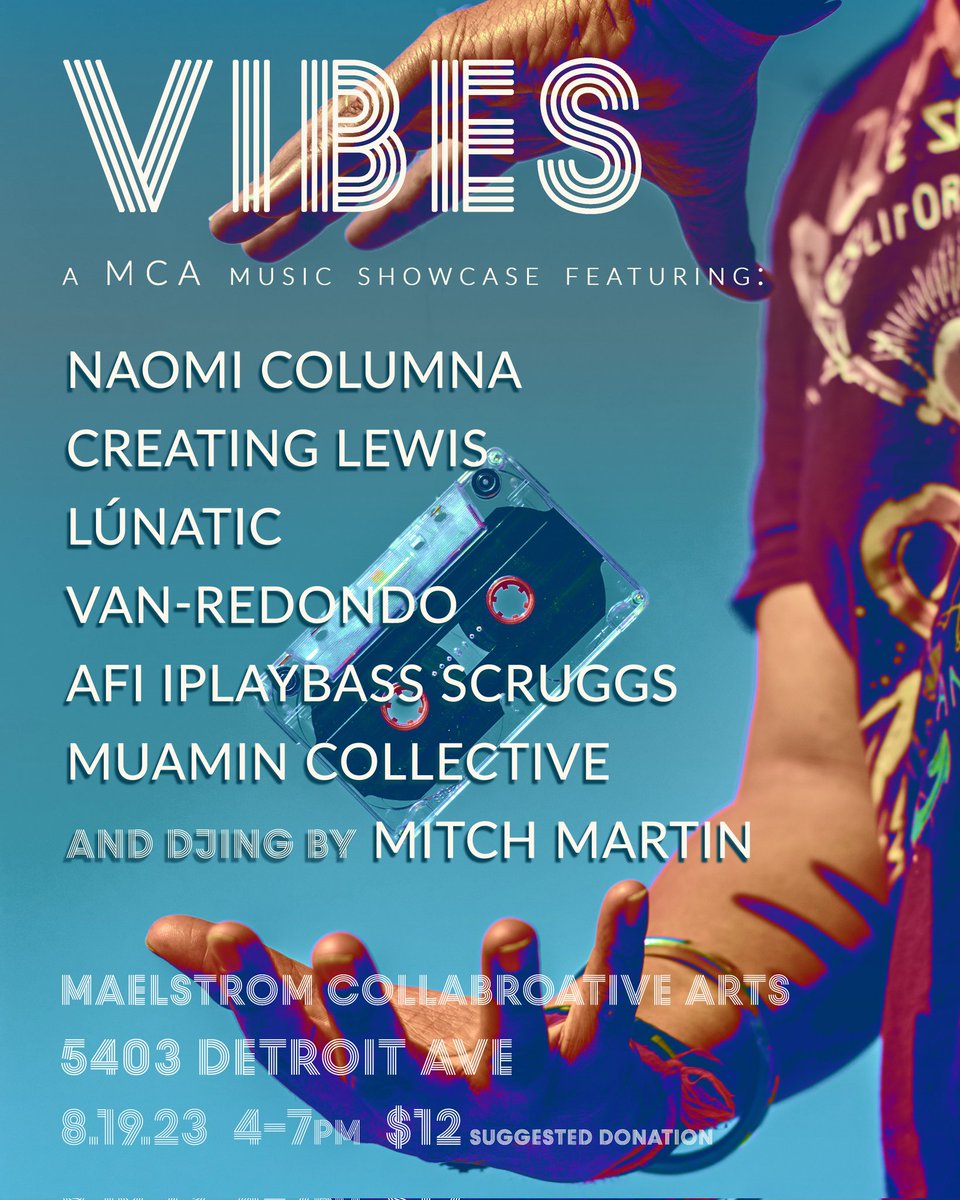 maelstromcollab's tweet photo. Have you had a chance go checkout our VIBES lineup yet??

Lúnatic its a digital pop(ish) band  making music from Mexico and the US. You can find Lúnatic at @LunaticMusica &amp; https://t.co/NCVnSWcrep 

Check them + the entire lineup next Sat Aug 19th 4-7pm,  https://t.co/oNtpy6ZP0O https://t.co/BeAgIVLdME