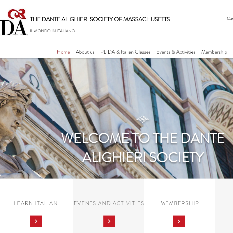 italiancmunity's tweet photo. Weekly Italian organization spotlight: Dante Alighieri Society of Massachusetts  https://t.co/QThVSzd2cQ #ItalianOrganizations #Organizations #Italian https://t.co/WUOqrZN9CF