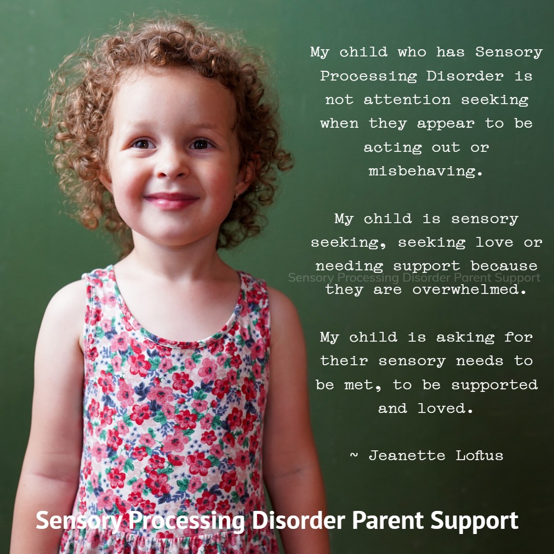 Sensory Processing Disorder Parent Support (SPD) tweet media