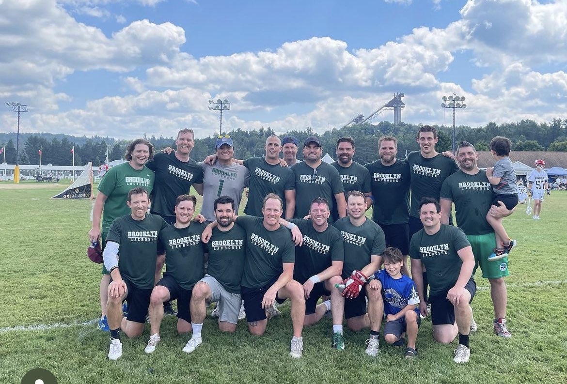 Coach_Callahan's tweet photo. Great time in Lake Placid last weekend playing for Brooklyn LC. First time in 11 years seeing shots in a game. Great group of guys. Full circle moment with my boys getting to see me play. #lakeplacid #lacrosse https://t.co/5HsIrddKL8