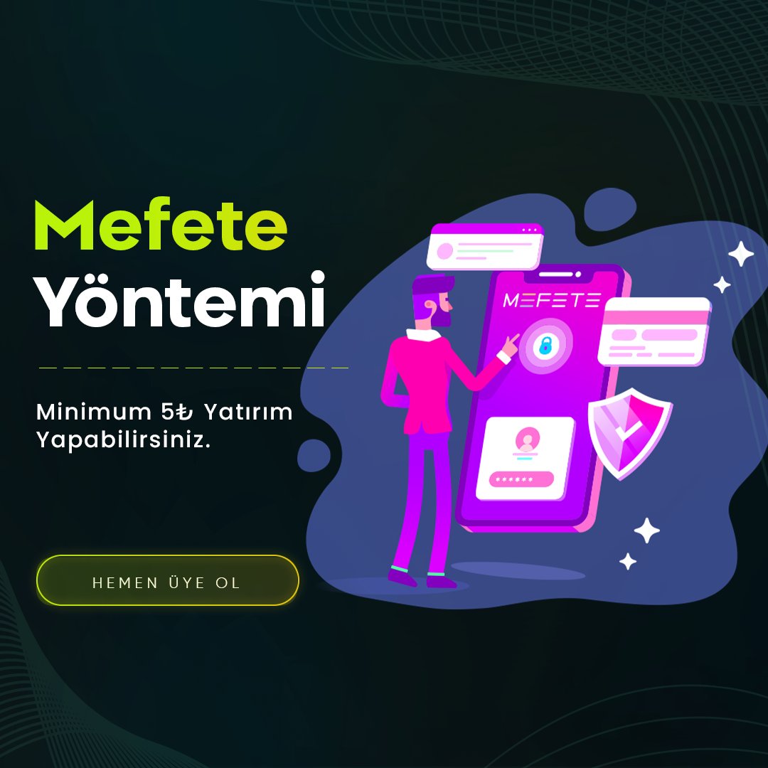 🏦Anında Mefete yatırım / çekim yöntemimiz 7/24 aktiftir!

💰 Minimum 5₺ olarak yatırım sağlayabilirsiniz. 

😍 Limitsiz bahis keyfini Betsof'ta yaşayın.

💟 Burada kazanan siz olun.

📲 betsof480.com

#bahis #casino #iddaa #canlibahis #canlicasino #bonus #slot #netent