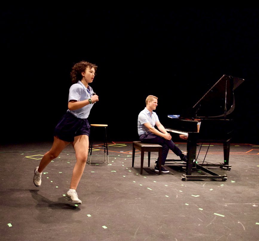 @cloverjonesofficial had a once-in-a-lifetime opportunity to workshop with the iconic @TovahwithaV ⭐️ dreams are created @InterlochenArts 💫 #theater #acting #performingarts