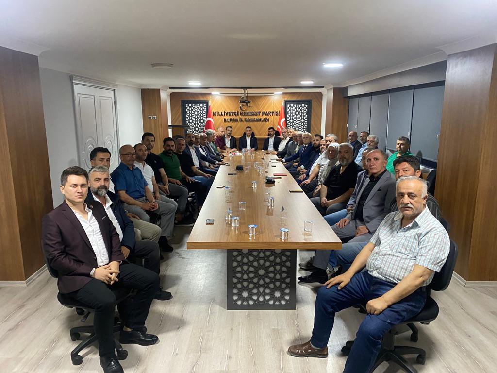 Meclis üyelerimizle il başkanlığımızda bir araya geldik. 
Alınan kararların hayırlara vesile olmasını temenni ederiz.