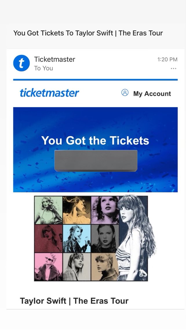 RoadtripMons's tweet image. Got Taylor Swift tickets!!!!!
#taylorswift2024
#TaylorSwift