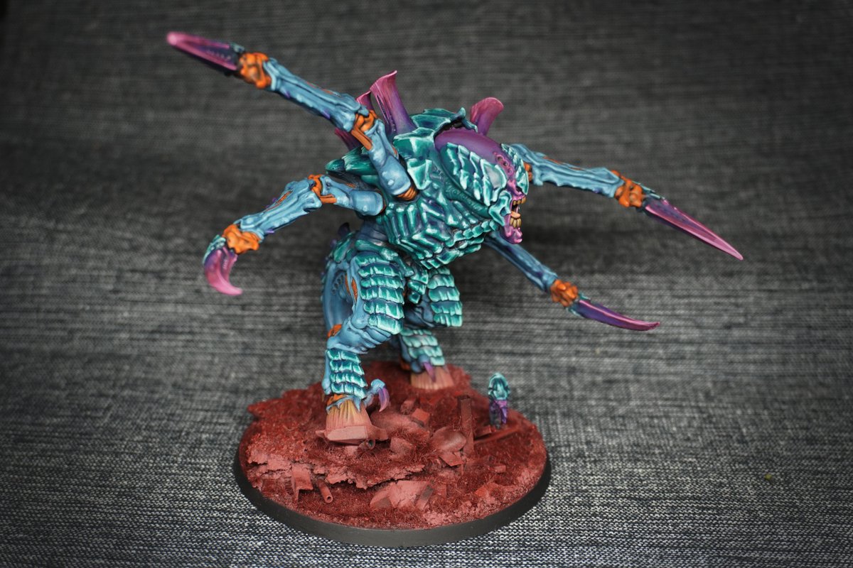 Well, he's done. I know I could do more but I won't. How  do you like it? 

<a href="/warhammer/">Warhammer Official</a>

#leviathan #screamerkiller #paintingwarhammer