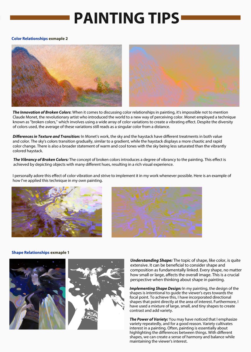 _Yuming_Li's tweet photo. some thoughts on color and shapes