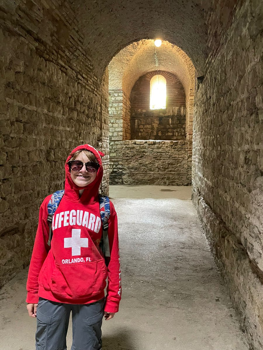 RRXchange's tweet photo. On Tuesday, we visited Trier, the oldest city in Germany.  our students had fun exploring the Roman baths. https://t.co/4d6jnOV747