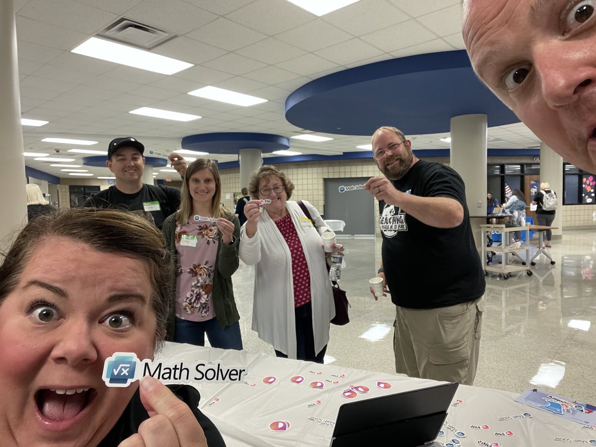 Had some awesome convos about @MicrosoftMath today in the playground at #AppetiteForInstruction Have you checked it out yet? 🤯💡 mathsolver.microsoft.com/en