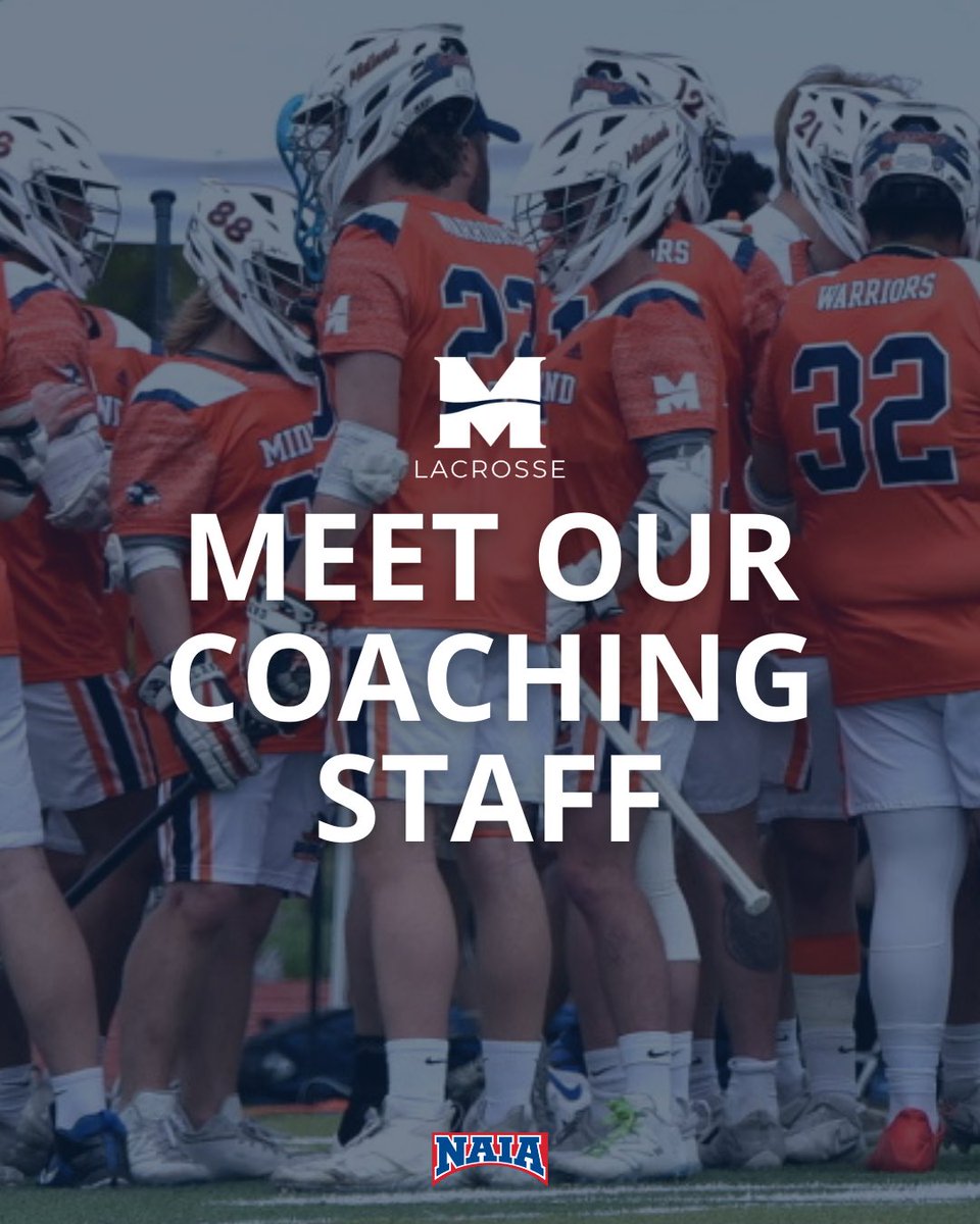 MidlandUMLax's tweet photo. Warrior Nation, brace yourselves for the 2023/24 season! 🤘 

We are excited to hit the ground running with this trio of coaches at the helm. Fueled by energy and passion, Coach Myhre, Coach Grewcock and Coach Rahe are poised and ready to lead this group of Warriors into battle. https://t.co/vapz1nApUt