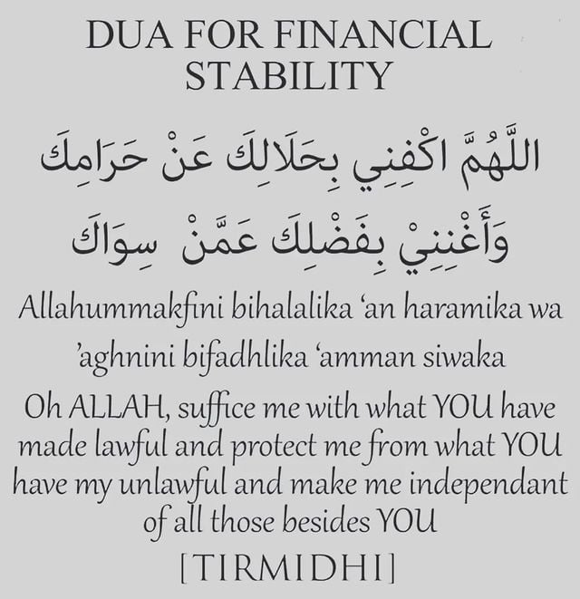 7signxx's tweet photo. Du'a for financial stability... https://t.co/fJbNdOFerJ