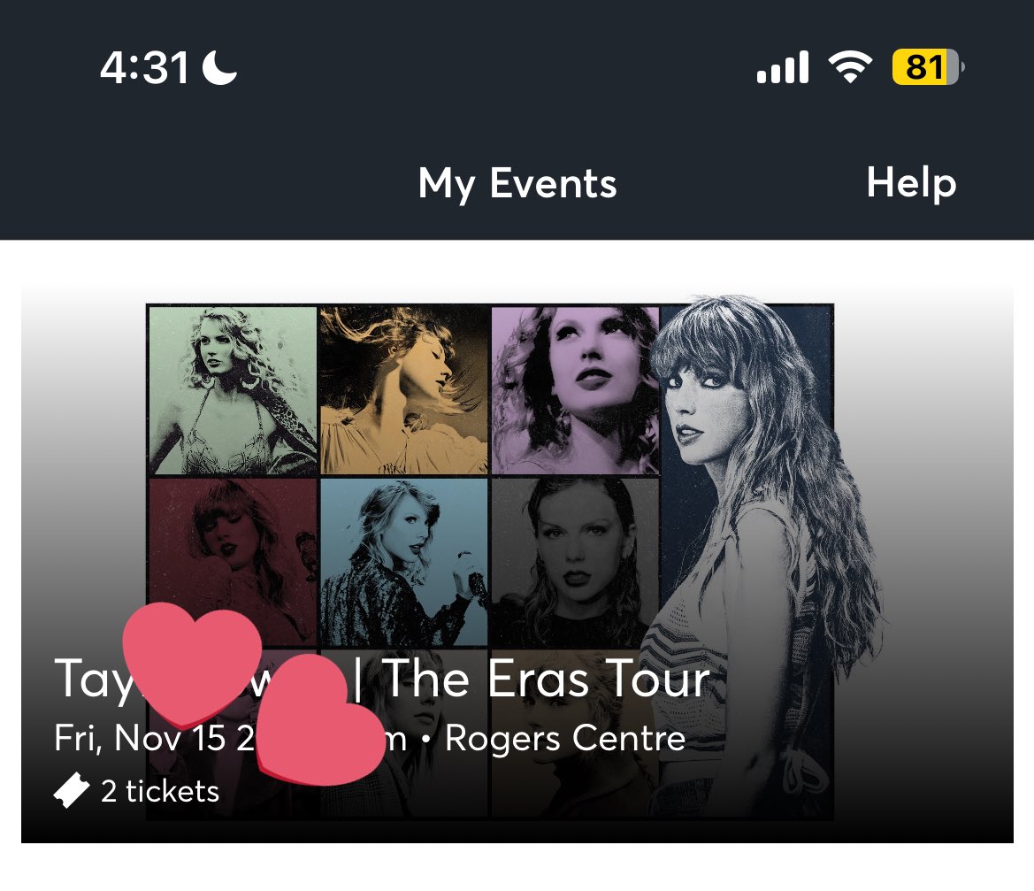 handwrittentixs's tweet photo. It’s official….

I’M GOING TO THE ERAS TOUR AND SEEING TAYLOR LIVE FOR THE FIRST TIME 😭😭😭 https://t.co/aV1xZexYNO
