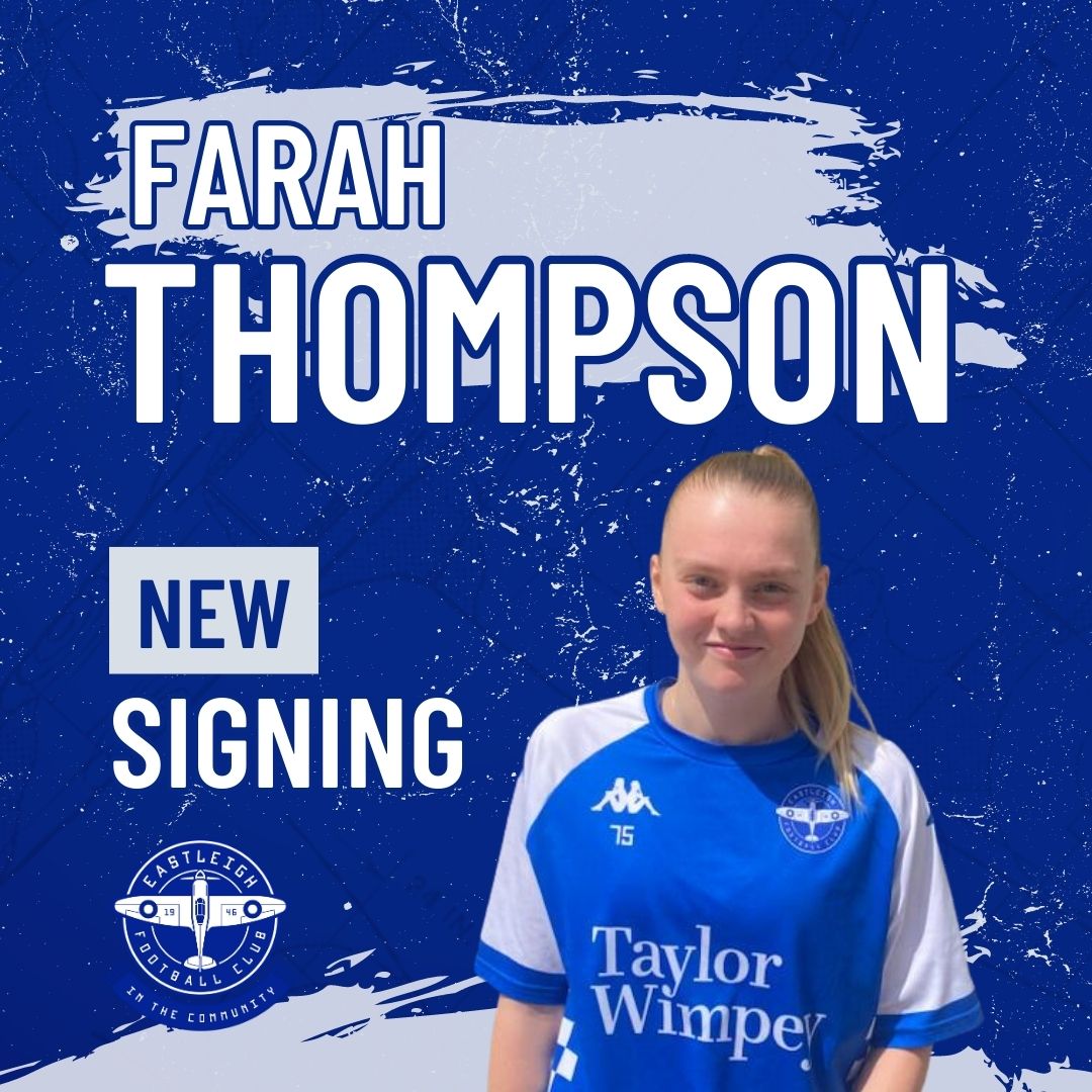 WELCOME.. Farah Thompson.

Farah joins us from Moneyfields and is a great addition to our squad.

#TogetherWeRise

🔥