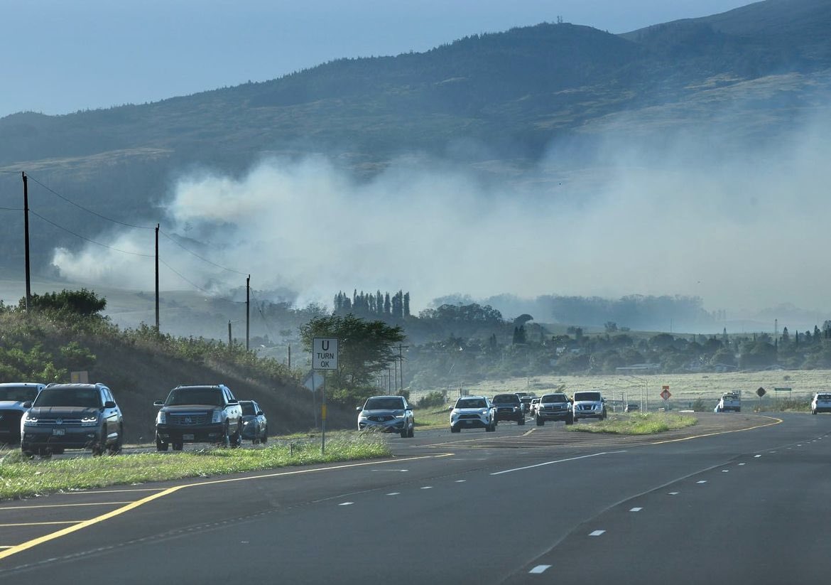 This is what’s happening on Maui. 

It’s a sight to behold do not come here as a tourist there are thousands of families displaced. Missing family members and lack of resources. Please help support in anyway you can I’ll be making a thread of ways you can help.