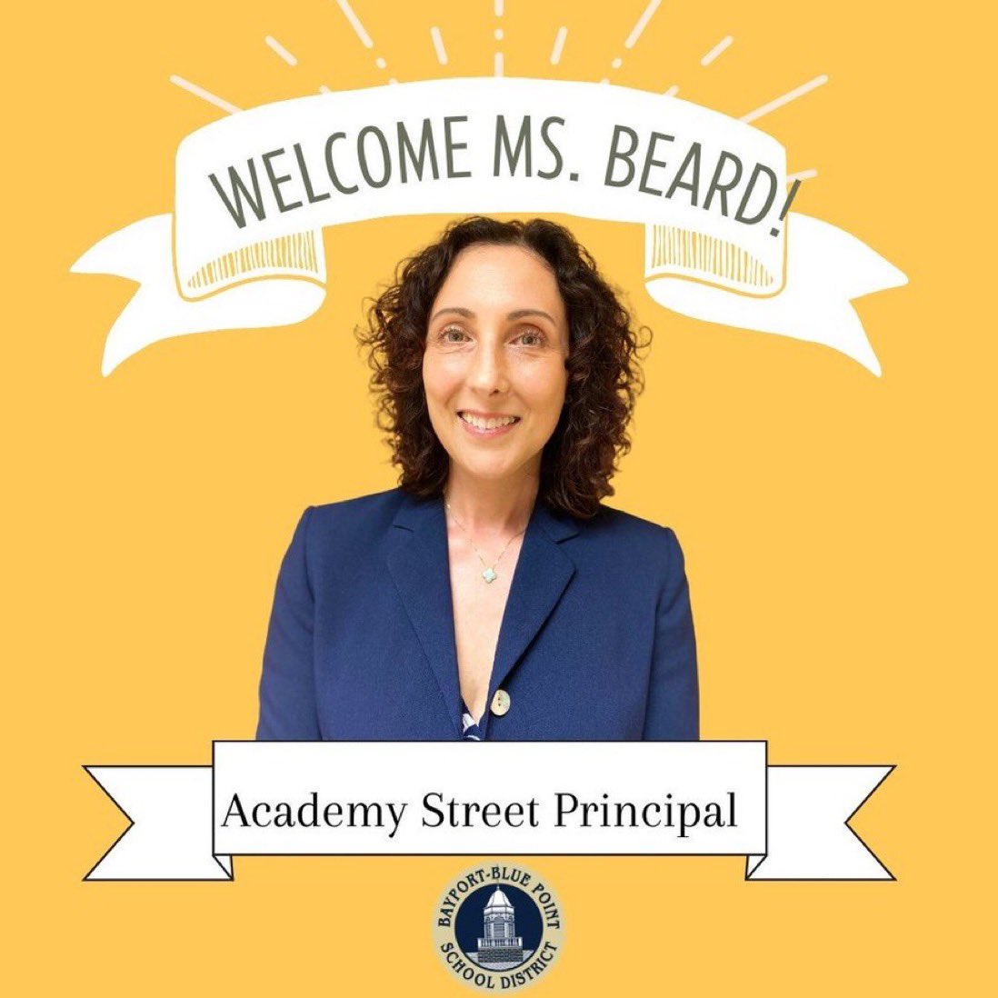 Thank you for the warm welcome from everyone at <a href="/BBPSchools/">Bayport-Blue Point</a>!