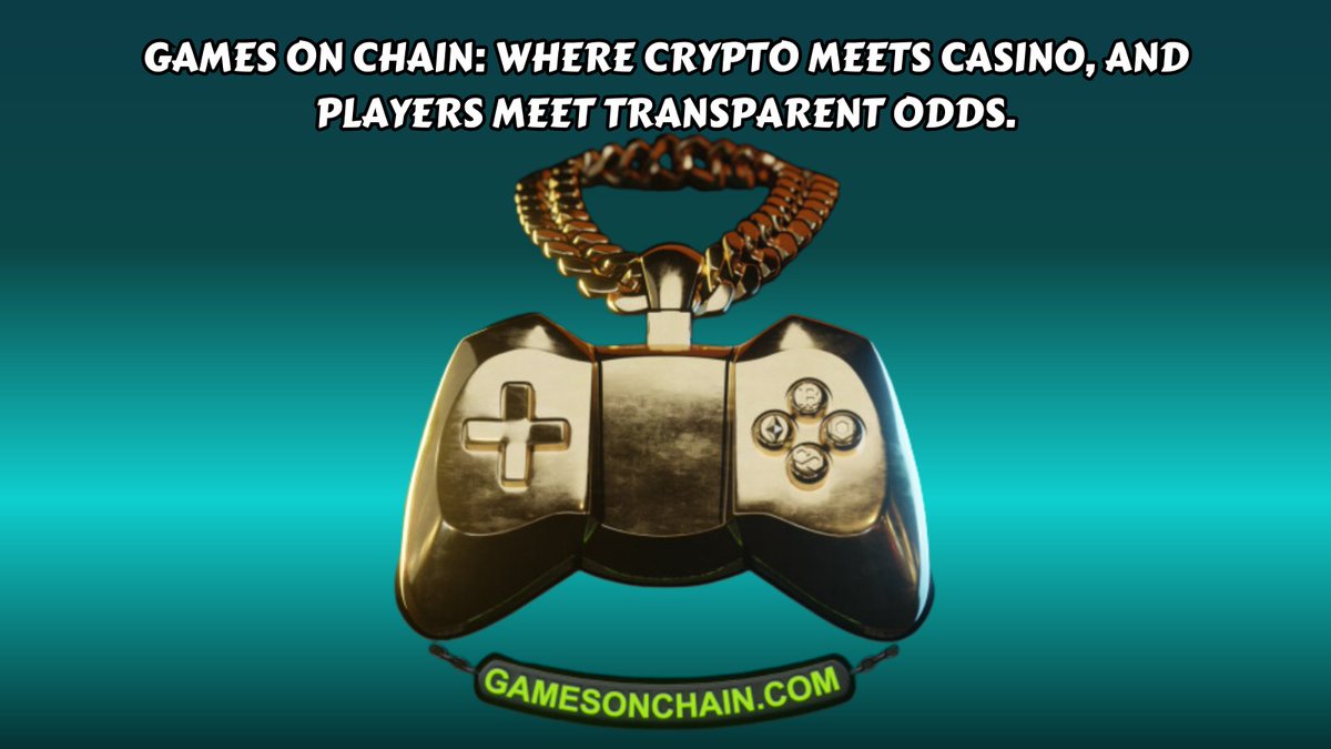 GAMES ON CHAIN (@games_on_chain) / Posts / X
