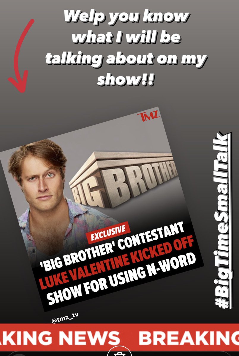 JodisBox's tweet photo. 🤐 Uh oh #BBLuke
Welp, here we go again! You know what I’ll be talking about on my show! New podcast episode every Saturday! Quick click to subscribe…
https://t.co/2GdODQwQow #Bb25 #BigBrother #BigBrotherPodcast #ByebyeLuke https://t.co/Us6roXucfB