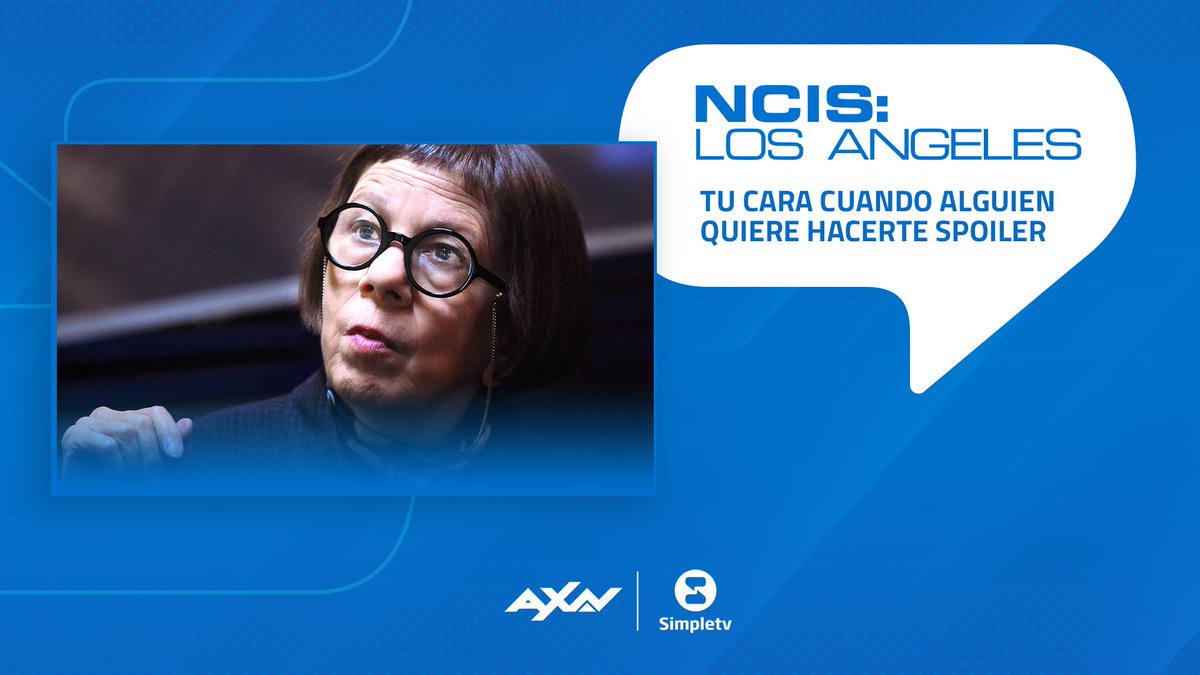 Simple_vzla's tweet photo. Sabemos que eres de esas personas que no se pierden ningún detalle de NCIS: LOS ANGELES, así que no permitas que te hagan spoiler.

¡Mejor disfruta de esta aventura repleta de giros asombrosos!

#asídeSimple https://t.co/wOqP3ReoEP