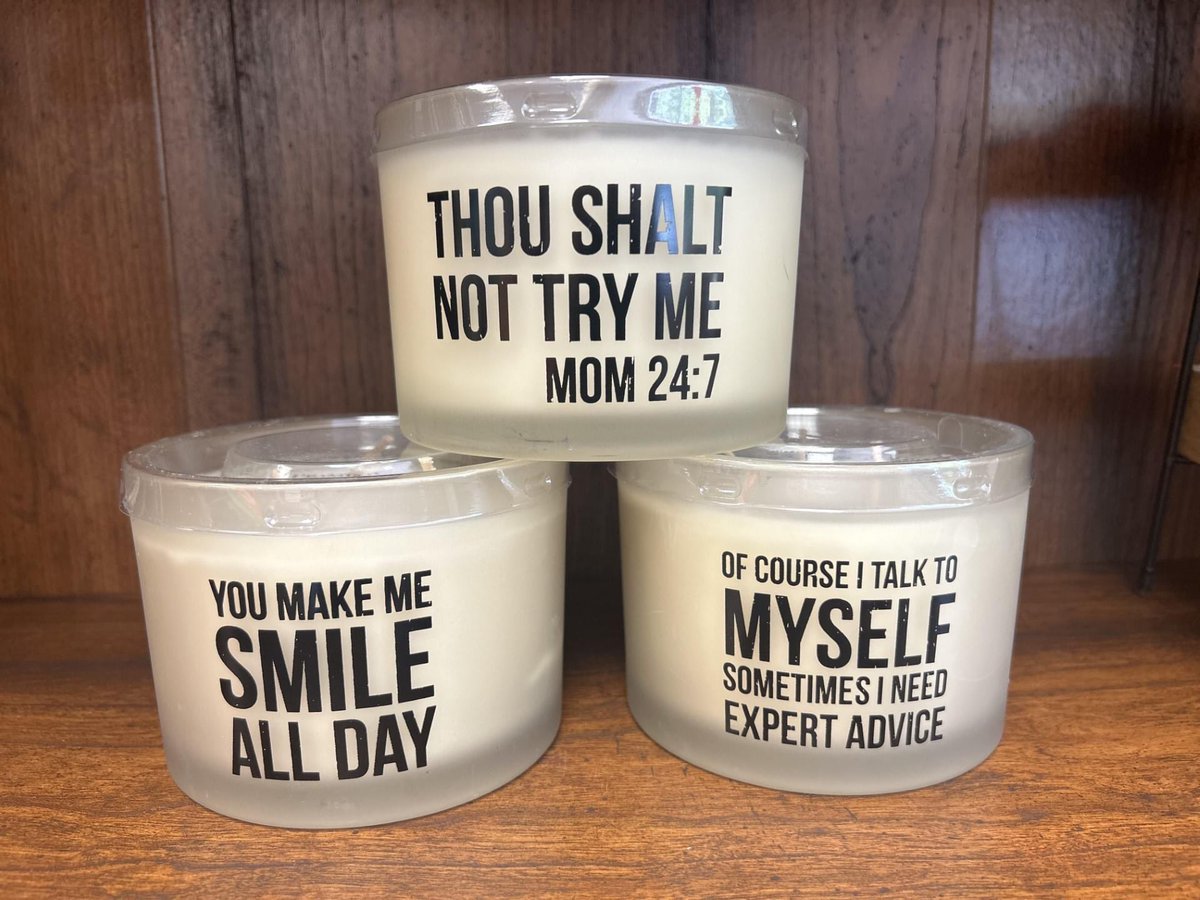 AtDelavanLake's tweet photo. If you needed a sign to buy another candle, this is it! So adorable and fun! #delavanlakeitems #delavanlakestore #dls #candles #primitivesbykathy #delavanlakestoreandlounge https://t.co/IEgKt7pFVN