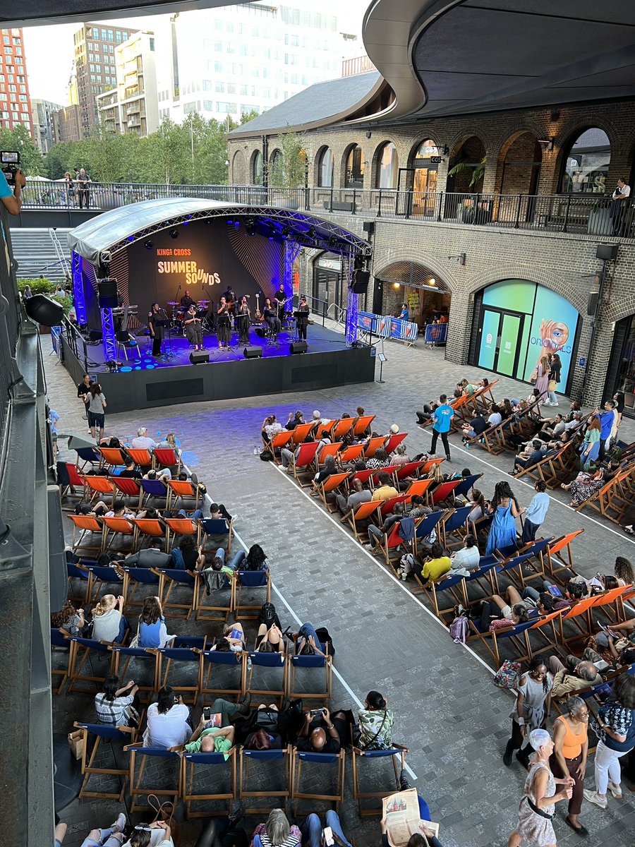 Great to be back <a href="/kingscrossN1C/">King's Cross, N1C</a> for this year’s #SummerSounds, kicking off with the awesome Black Voices, belting out some serious classics!