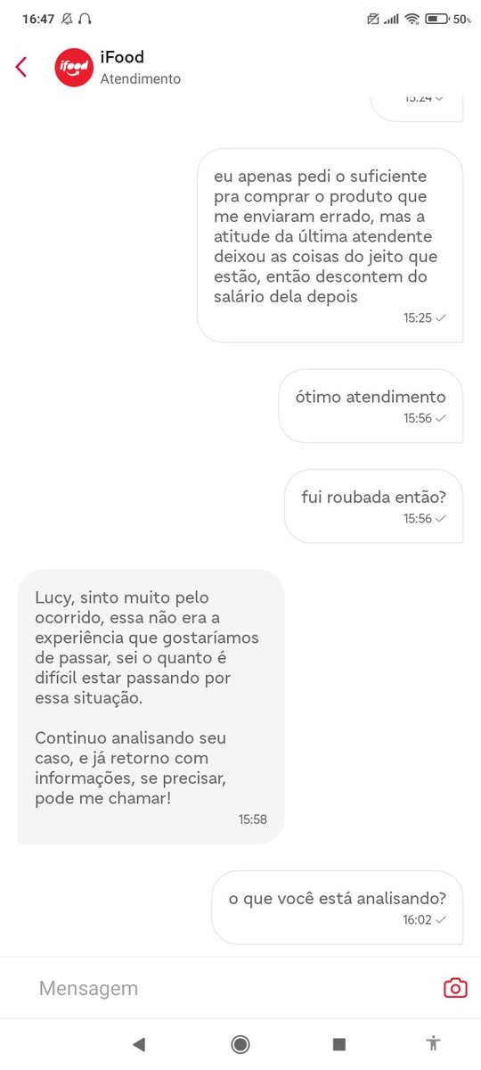 rohach543's tweet photo. @iFood @iFood Tá liberado furto no app? Porquê estou tendo de esperar desde as 12hrs pra os incompetentes resolverem meu problema? https://t.co/CLSf32Le1j
