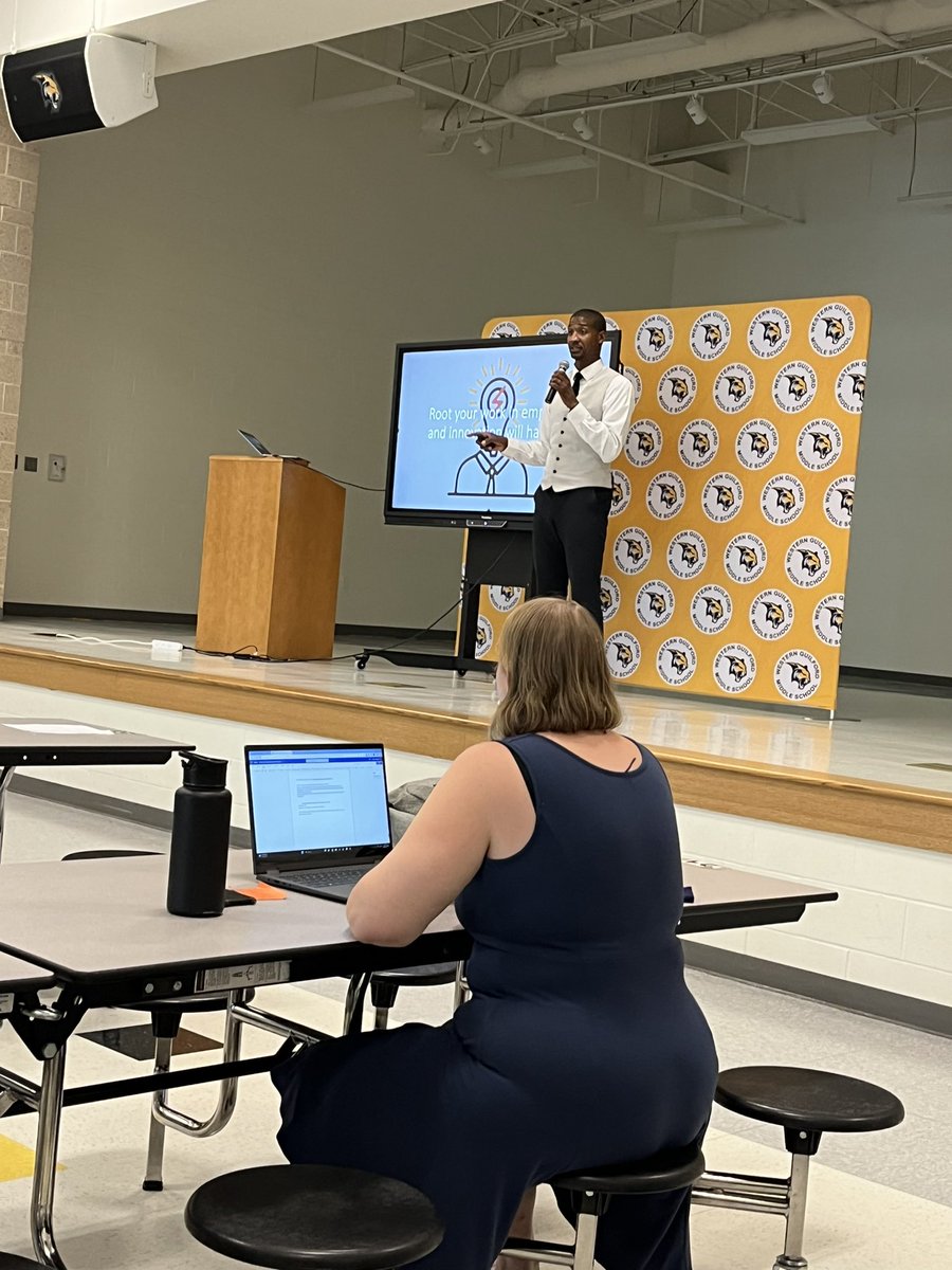 Closing keynote was on point “Root your work in empathy and innovation will happen!” <a href="/BlendedGCS/">GCS Blended Learning</a> <a href="/GCSchoolsNC/">Guilford Co. Schools</a> <a href="/Super_GCS/">Dr. Whitney Oakley</a> <a href="/jmaness4/">Jusmar Maness</a> <a href="/MrPaulTravers/">Paul Travers</a> #gcsbls23