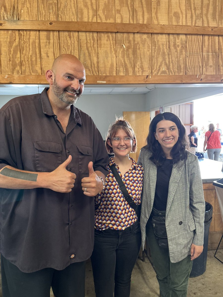 SenFettermanPA's tweet photo. It was an honor to visit Penn State's @agsciences Progress Days to speak about our work for farmers &amp; rural communities in the Senate, especially the upcoming Farm Bill. 

We need a Farm Bill that works for ALL farmers across the commonwealth. https://t.co/tJHPCDascv