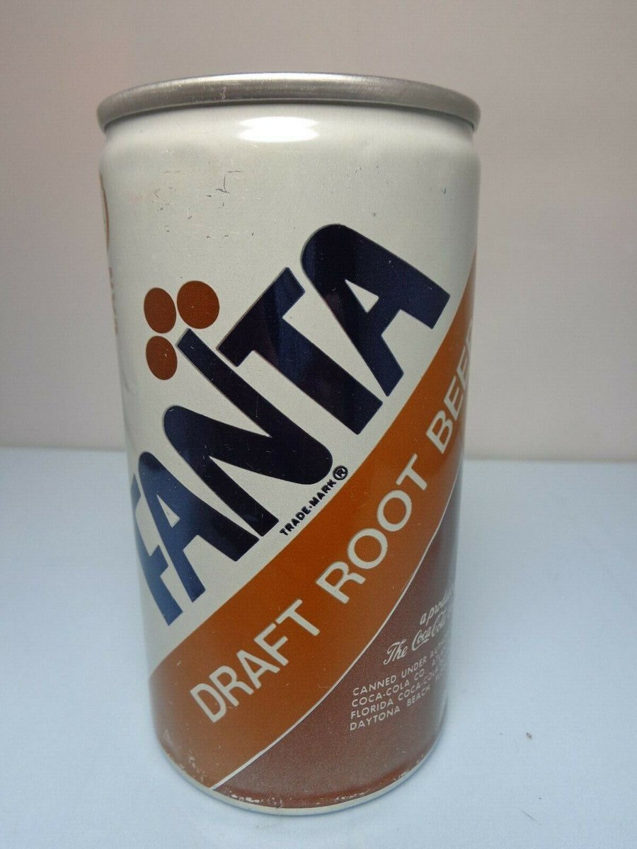 Fanta Root Beer (1960-circa 1994): A root beer in the Fanta sodas