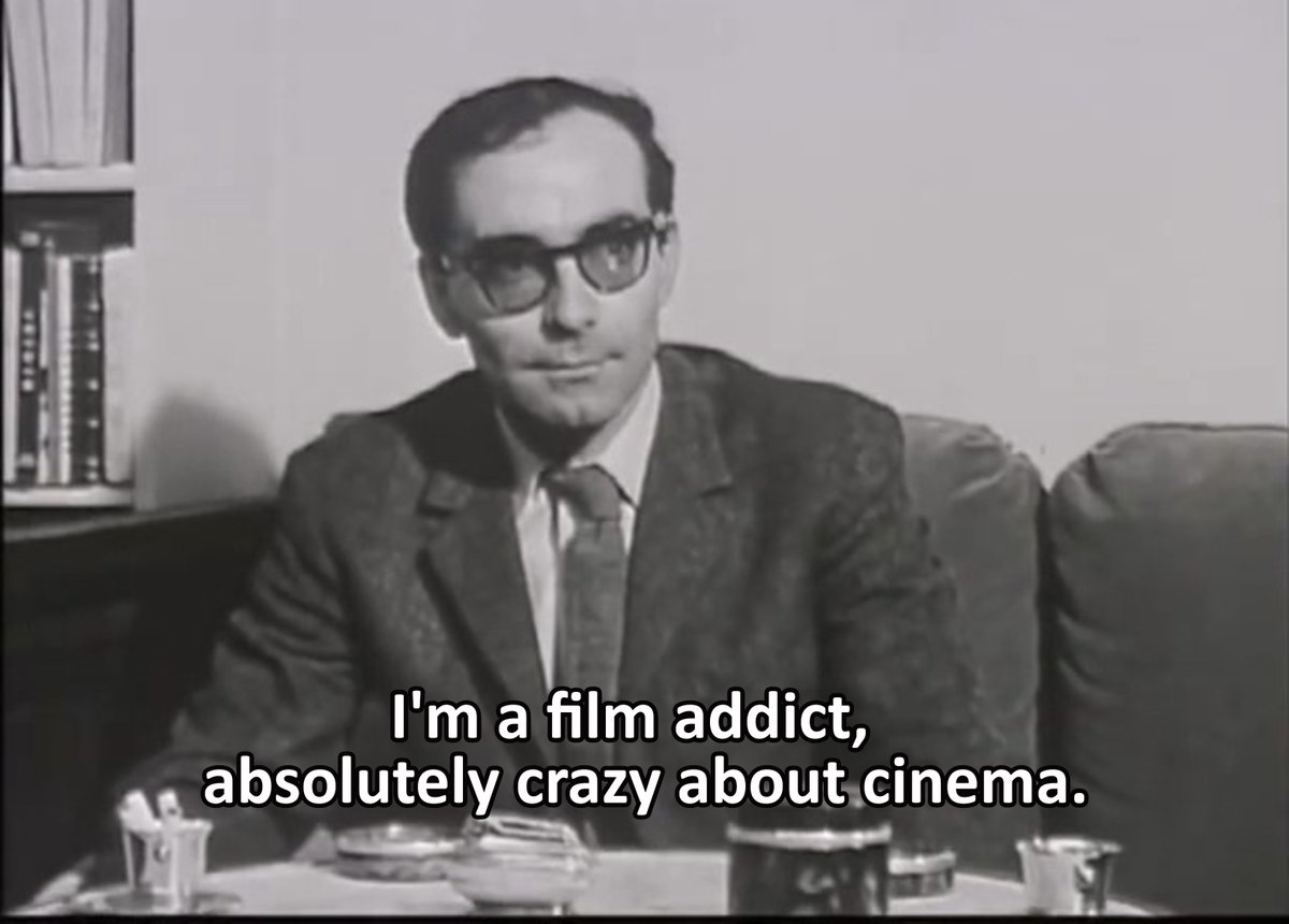 DannyDrinksWine's tweet photo. Jean-Luc Godard. https://t.co/dJRouT8rPn