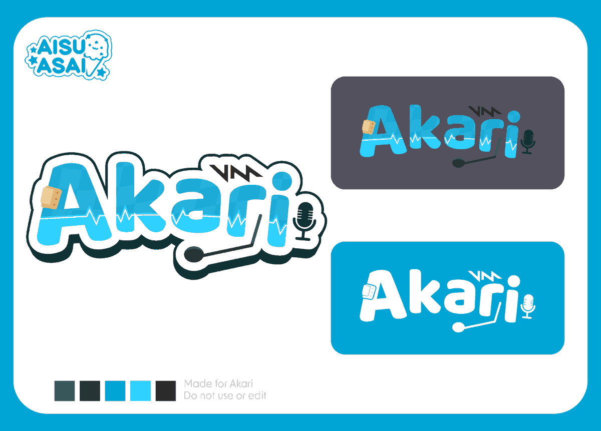 AisuAsai's tweet photo. I got to make the logo for @VM_Akari
if you would like to commission a logo, check out my vgen! https://t.co/jeTDhfNnVZ
#akarink #Vtuber #VTuberAssets https://t.co/RD7osXaatY