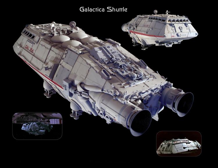 vitriol3d's tweet photo. @TheSpaceshipper Getting some OG Battlestar Galactica vibes from this one. https://t.co/HIPOqvi5V5