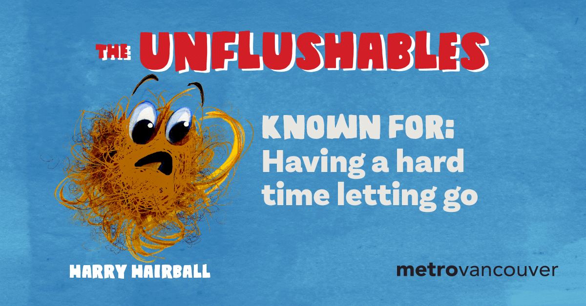 LangleyCity_'s tweet photo. Flushing floss and hair can cause clogs that lead to costly sewer repair. Put them in the garbage, not the toilet.
➡️Find out more at https://t.co/BTE3TqisLM #unflushables https://t.co/7LvL3in7oZ