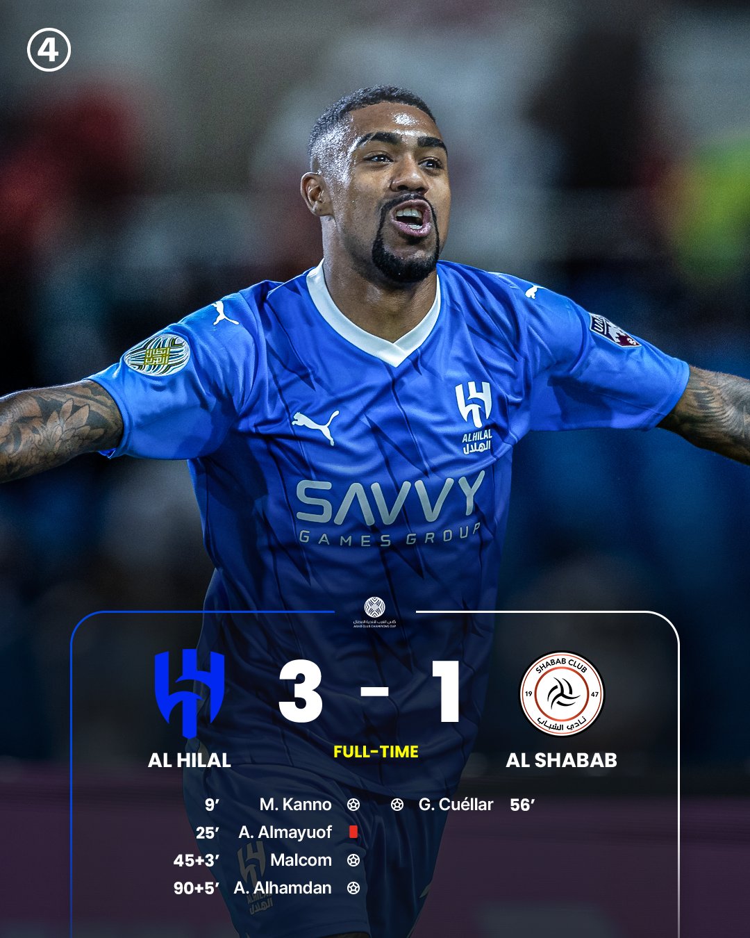 Al Hilal edge Al Nassr to book AFC Champions League final ticket