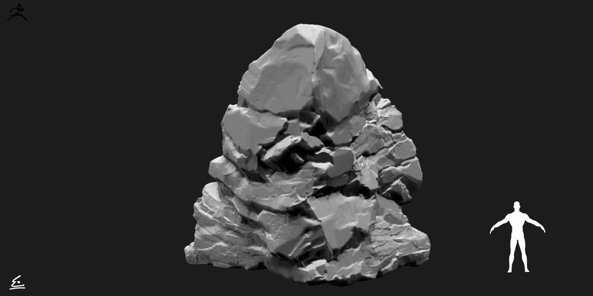 highpoly_'s tweet image. Here's my latest modular rock sculpt. A tutorial is dropping soon which covers how this was made inside of zBrush.

#zbrush #sculpt #tutorial #rock #cliff #gamedev #indiedev #gameart