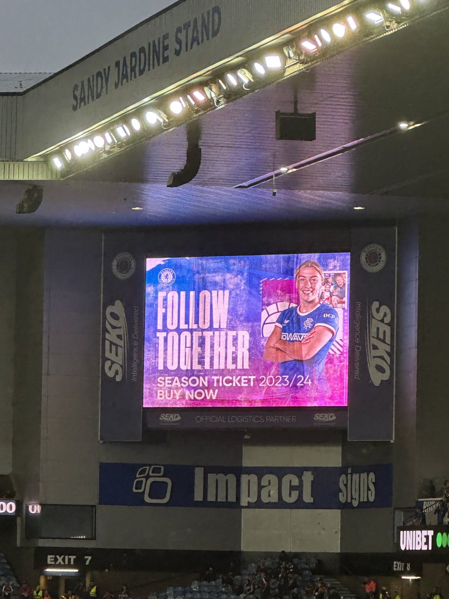 RangersWSC's tweet photo. Did anyone spot @NicDoc11 at Ibrox tonight?

#FollowTogether #RWSC #RWFC15 https://t.co/nVNis3S7Hg