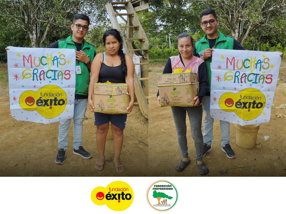 FunFraternidad's tweet photo. Fundación Éxito en la lucha contra la desnutrición crónica de cerca de 500.000 niños y niñas en Colombia mantiene alianzas con la Fundación Fraternidad.

@Fundacion_Exito 
#ConLasGoticasNutrimosVidas https://t.co/JjINi1fESD