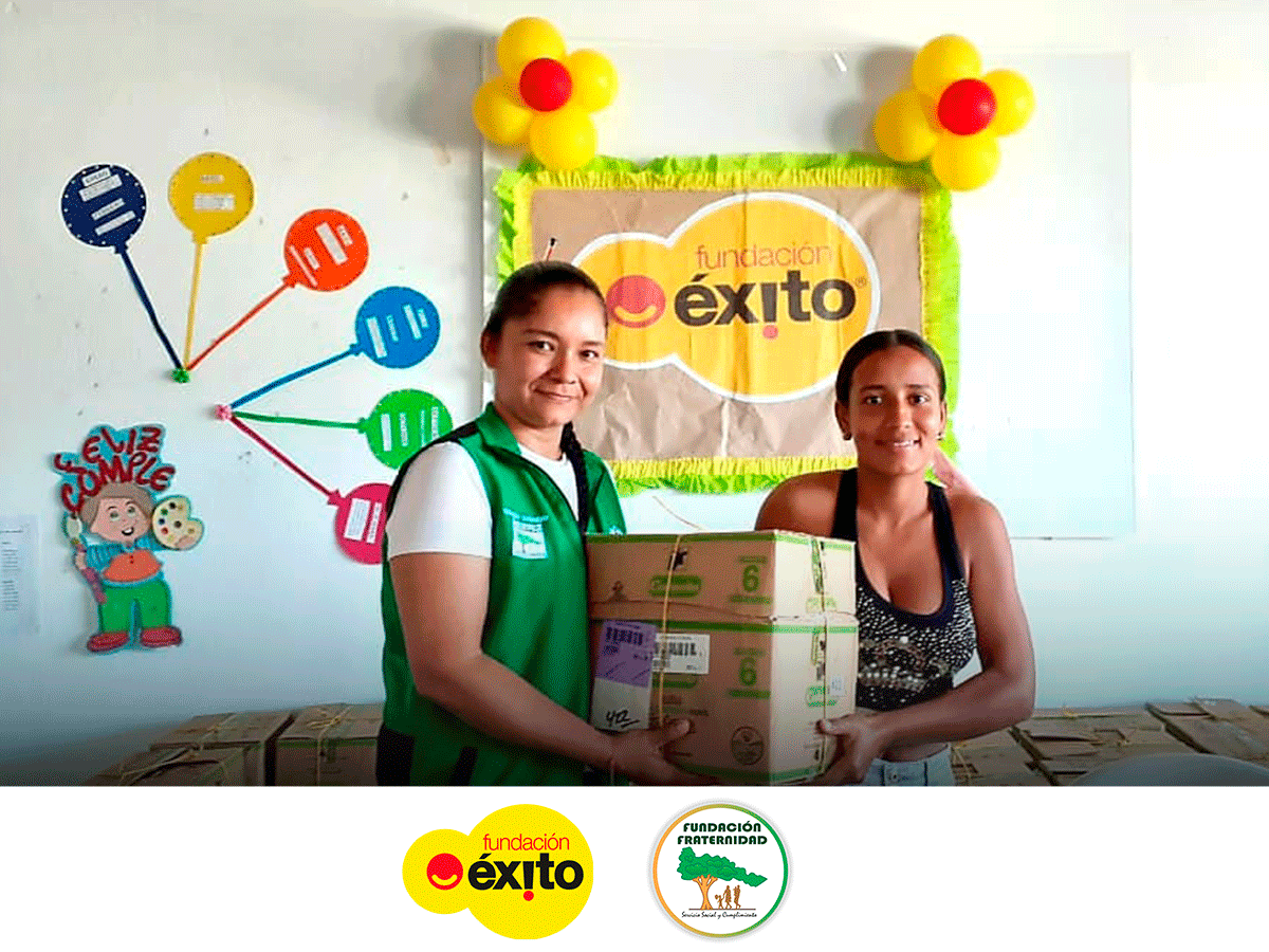 FunFraternidad's tweet photo. Fundación Éxito en la lucha contra la desnutrición crónica de cerca de 500.000 niños y niñas en Colombia mantiene alianzas con la Fundación Fraternidad.

@Fundacion_Exito 
#ConLasGoticasNutrimosVidas https://t.co/JjINi1fESD