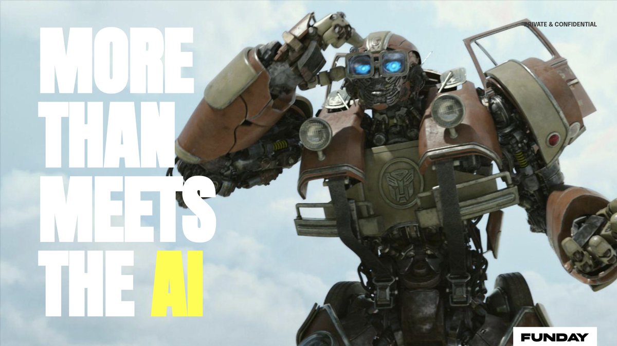 Trying to stay on top of everything going on in #AI is impossible - and most think it's just Midjourney. <a href="/fundayagency/">Funday</a>  decided to pull together just some of the companies &amp; products using AI we've found lately.
Download it!
drive.google.com/file/d/1XtSN2W…