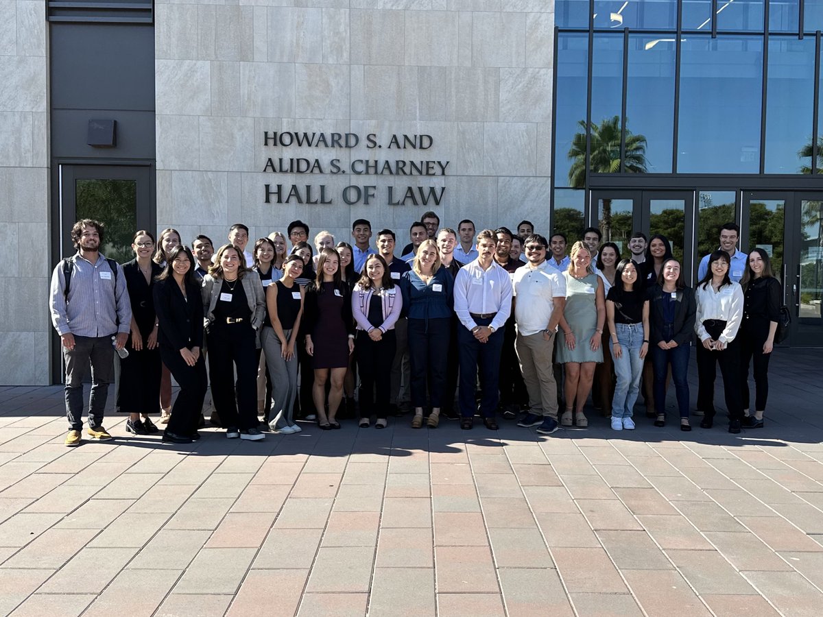 TechEdgeJD's tweet photo. On Monday, August 7 Tech Edge J.D. welcomed its 6th cohort to campus for part 2 of their orientation. Welcome to #lawschool @santaclaralaw https://t.co/W0Vvhi8CN7