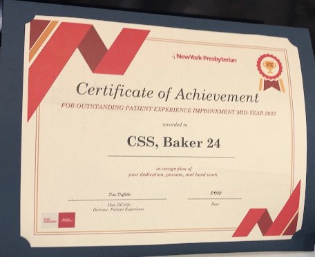 Celebrating the Center for Special Studies/Baker 24 practice for meeting all three PX targets YTD! Go team.This time we did it with a wellness twist! Thanks to our wonderful NYPBeHealthy Wellness Coach <a href="/HajraJaffer/">Hajra Jaffer</a> for reminding us the importance of self-care and mindfulness.🧘🏻‍♀️🌟