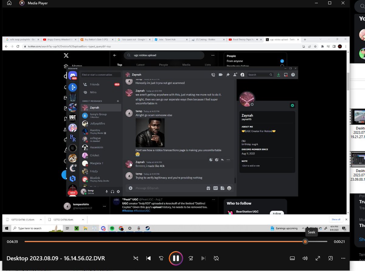 Temp's UGC tweet media