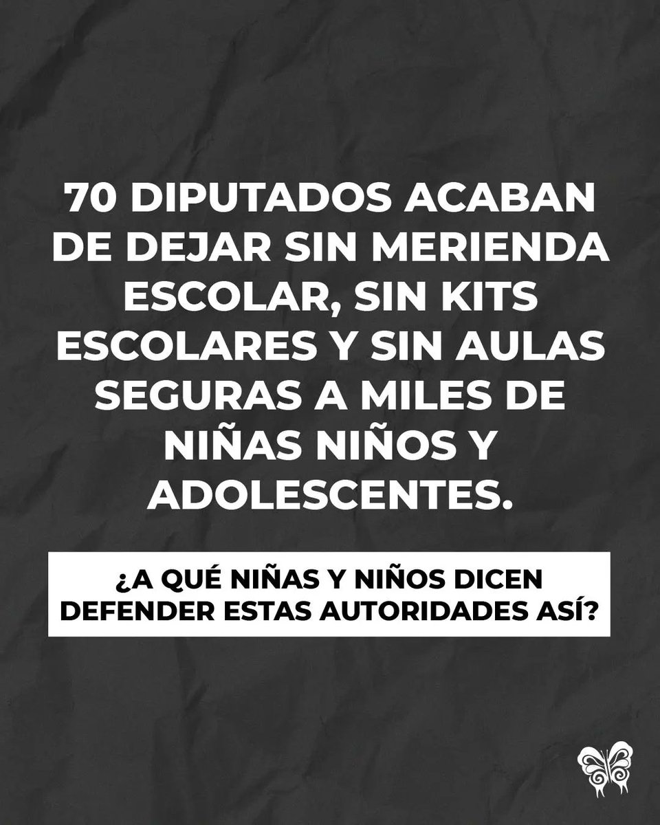 SPytyvohara's tweet image. Muchas veces se explicó que el convenio con la Unión Europea que se acaba de derogar en la cámara de diputados es para que las niñas y niños pueden comer en las escuelas, tengan utiles para estudiar y que no se les caiga el techo encima mientras dan clases. 
+