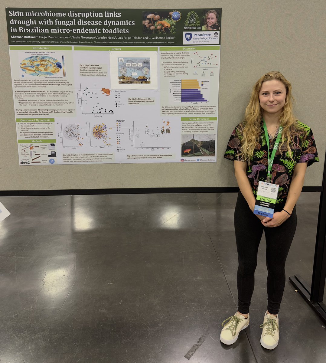 shannonbuttimer's tweet photo. If you want to talk toadlets, come check out my poster (#145) at #ESA2023 ! https://t.co/QSecbZvTf8